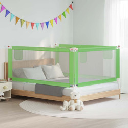Barra de segurança p/ cama infantil tecido 190x25 cm verde