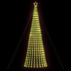 LED árvore de natal 1028 leds branco quente 403 cm