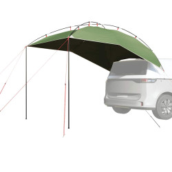 Tenda de carro impermeável verde