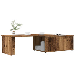Mesa de centro madeira antiga 150x50x35 cm madeira trabalhada