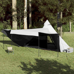 Tenda familiar tipi para 8 pessoas opaca impermeável branco