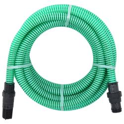 Mangueira de sucção com conectores de PVC 1" 7 m PVC verde