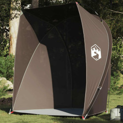 Tenda de pesca para impermeável castanho