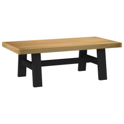 Mesa de centro noain pernas em forma de a 120x60x40 cm