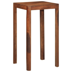 Mesa bar 60x60x107 cm acácia de madeira maciça