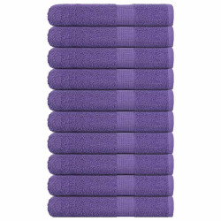 Toalhas frogn 10 pcs 100x200 cm 360 g/m² roxo