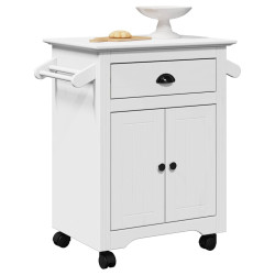 Carrinho de cozinha bodo branco 72x45x80 cm