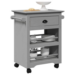 Carrinho de cozinha bodo cinzento 67,5x45x80 cm
