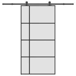 Porta desliz. c/ conj. ferragens 102,5x205cm vidro esg/alumínio