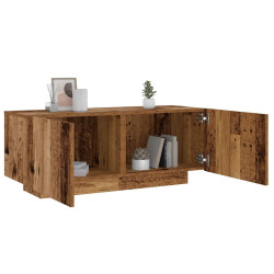Mesa cabeceira 100x35x40 cm derivados de madeira madeira velha