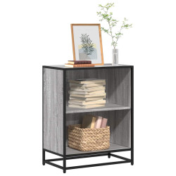 Estante 60x35x76 cm derivados de madeira cinzento sonoma
