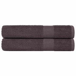 Toalhas de sauna frogn 2 pcs 80x200 cm 360 g/m² antracite
