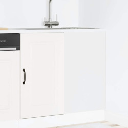 Armário de cozinha baixo kalmar madeira artificial branca