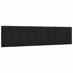 Almofadão de cabeceira hanko 200 cm tecido preto