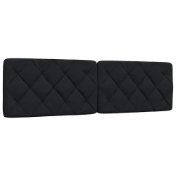 Almofadão de cabeceira 180 cm tecido preto