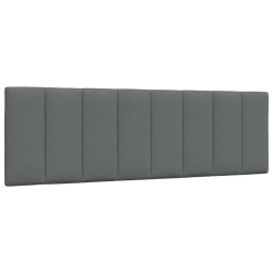 Almofadão de cabeceira hanko 160 cm tecido cinzento-escuro