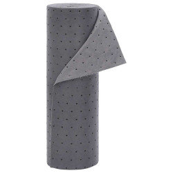 Almofada absorvente de óleo 40x1000 cm cinzento