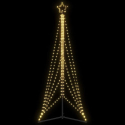 LED árvore de natal 525 leds branco quente 302 cm