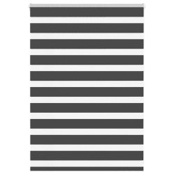 Cortina de zebra 105x100 cm largura do tecido 100,9cm poliéster