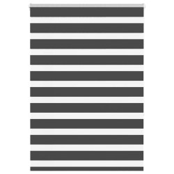 Cortina de zebra 115x150 cm largura do tecido 110,9cm poliéster