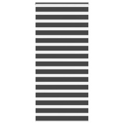 Cortina de zebra 95x230 cm largura do tecido 90,9 cm poliéster