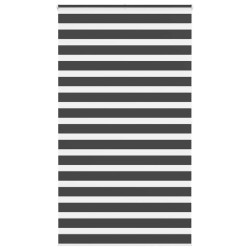 Cortina de zebra 130x200 cm largura do tecido 125,9cm poliéster