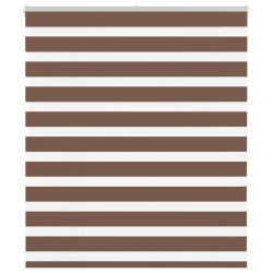 Cortina de zebra 135x100 cm largura do tecido 130,9cm poliéster