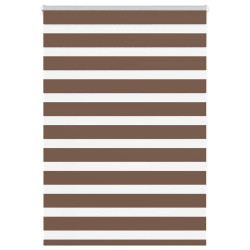 Cortina de zebra 110x150 cm largura do tecido 105,9cm poliéster