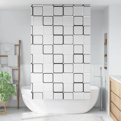 Rolo de duche estores 140x240 cm largura tecido 136 cm