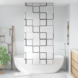 Rolo de duche estores 90x240 cm largura tecido 86 cm