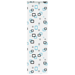 Estores com 60x240 cm largura tecido 56 cm