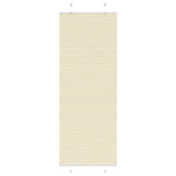 Creme plissada cega 70x200 cm largura tecido 69,4 cm poliéster