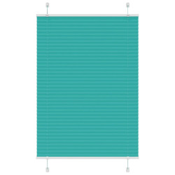 Gasolina verde plissada cega 100x150 cm largura tecido 99,4 cm
