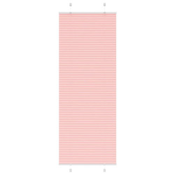 Rosa plissada cega 70x200 cm largura tecido 69,4 cm poliéster