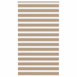 Cortina de zebra 135x230 cm largura do tecido 130,9cm poliéster