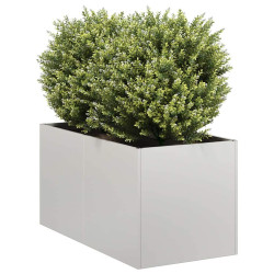 Plantador 40x80x40 cm aço inoxidável