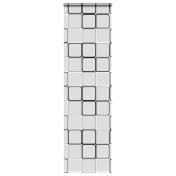 Rolo de duche estores com 80x240 cm largura tecido 76 cm