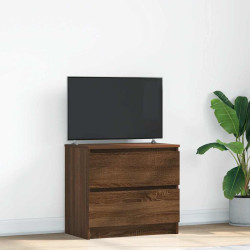 Móvel de TV 60x35x54 cm derivados de madeira carvalho castanho