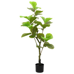 Figueira artificial 30 folhas 125 cm verde