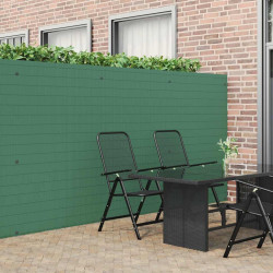 Cerca de jardim dupla face verde 1,8x5 m PVC