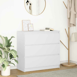 Aparador 80x35x76 cm derivados de madeira branco