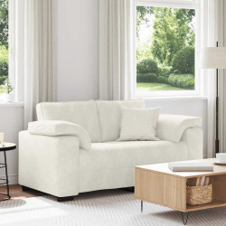 Sofá-luvas 160x77x82 cm veludo creme
