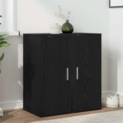 Sapateiras 2 pcs 32x35x70 derivados madeira carvalho preto