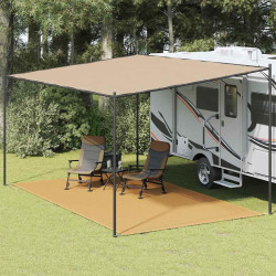 Tapete de campismo para tenda 300x500 cm pead areia