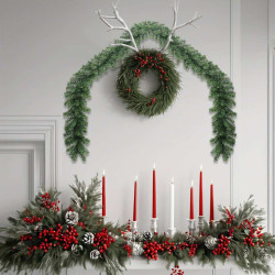 Grinalda de natal PVC 20 m