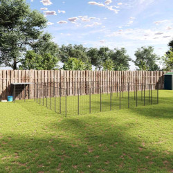 Canil 31,46 m² aço preto