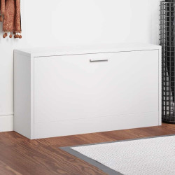 Banco sapateira 80x24x45 cm branco