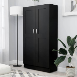 Estante 82,5x30,5x150 cm derivados de madeira preto