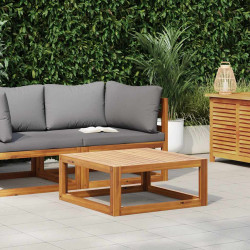 Mesa de centro 68x68x29 cm madeira de acácia maciça