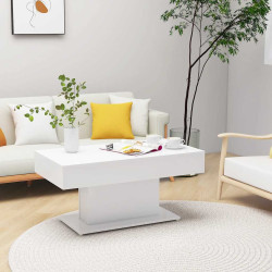 Mesa de centro 96x50x45 cm derivados de madeira branco